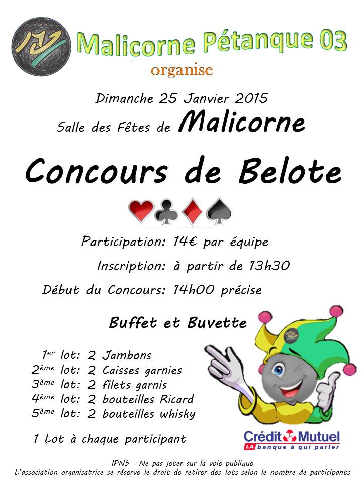 AfficheBelote2015