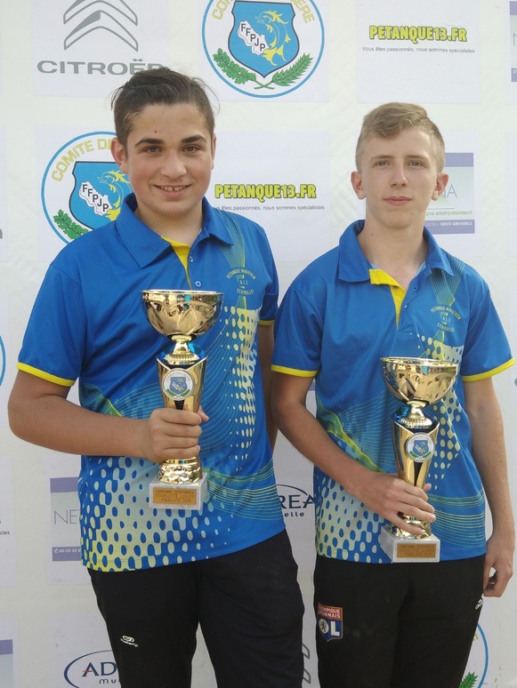 CHAMPIONNAT DOUBLETTE JEUNES ISERE...