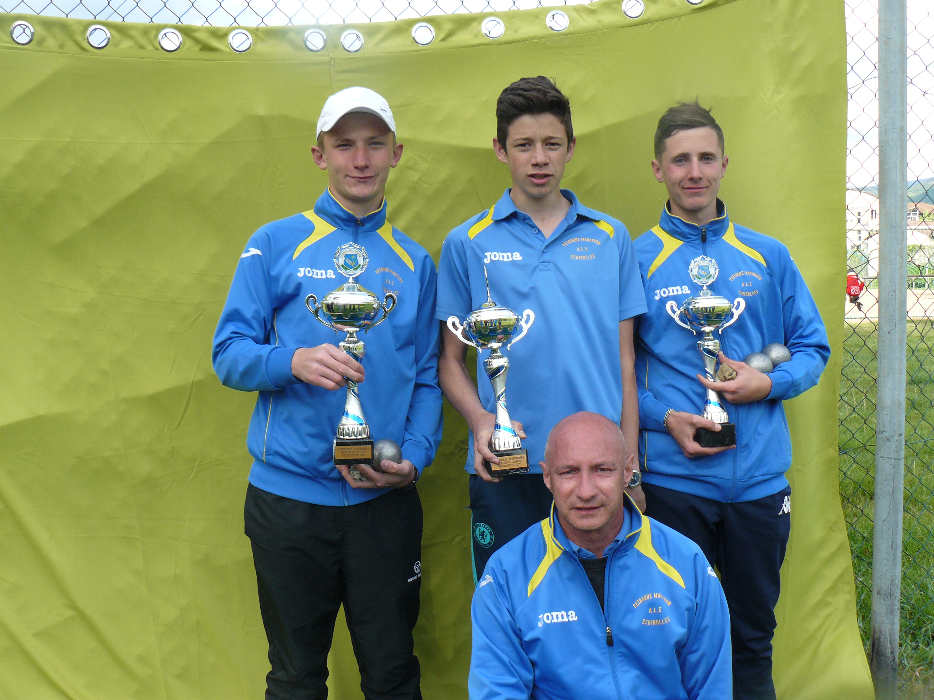 Chpt de l ISERE TRIPLETTE