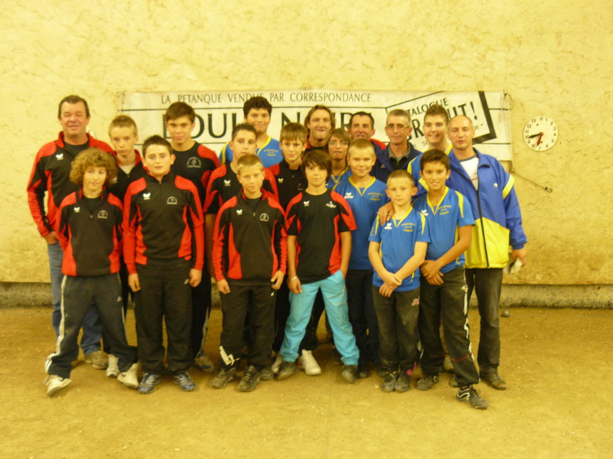 championnat des clubs jeunes de la LIGUE RHONE ALPES