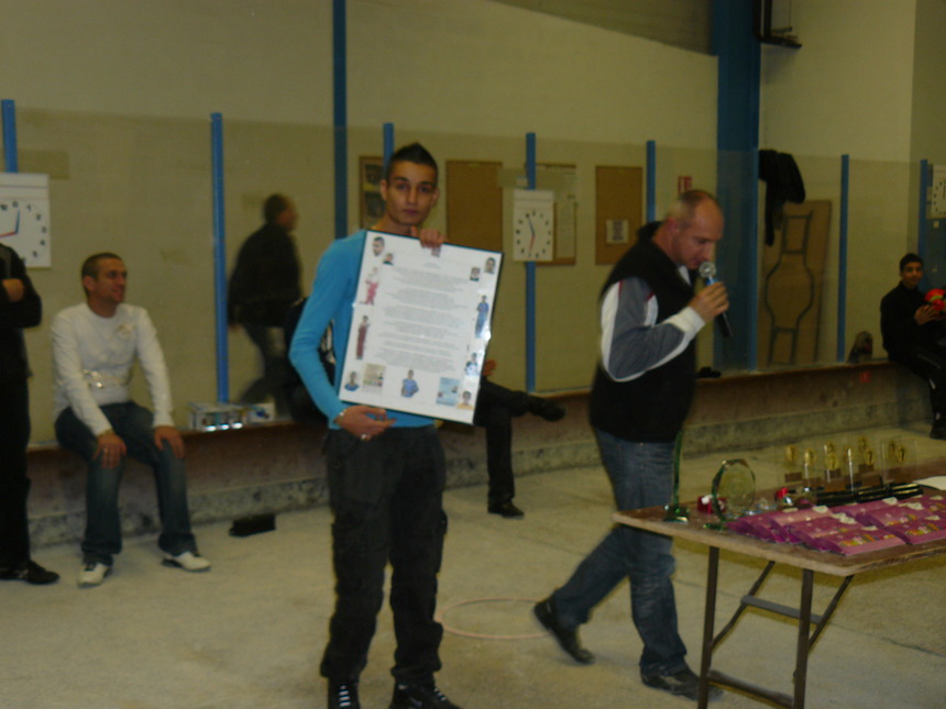 RECOMPENSE DES JEUNES DE FIN D ANNEE 2010