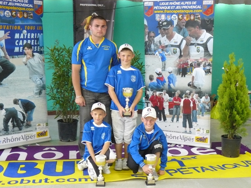 LIGUE RHONE ALPES TRIPLETTE 2012