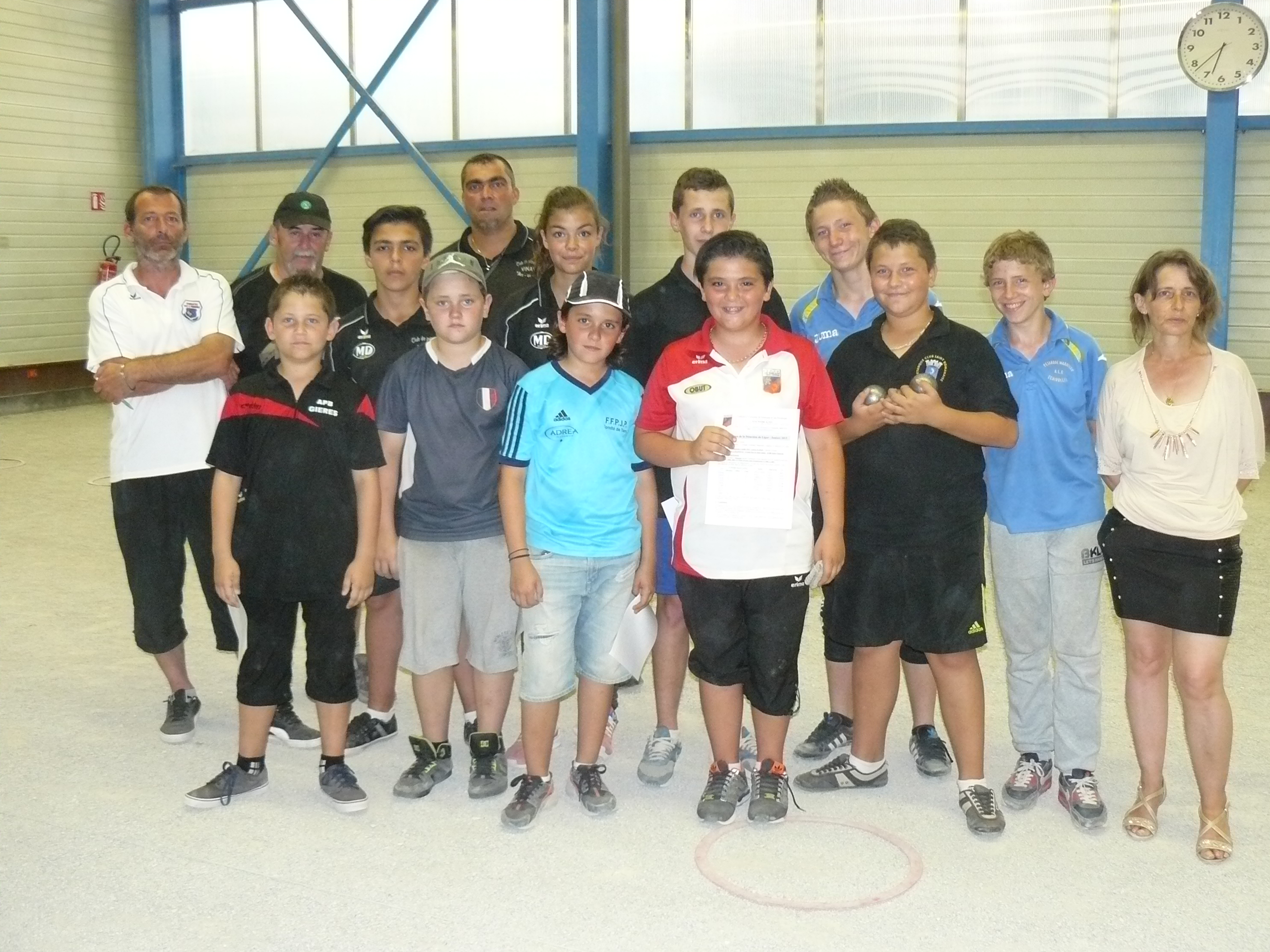 nous remercions les sélectionneurs Mr LEMAIRE Franck,Mr CAJON Guy,Mme MONIN Christine,Mr ARGOUT Stephan,Mr AGOUDO Alain et la presence de Mme GUILLOT Marie-Claire élus conseillère au sport