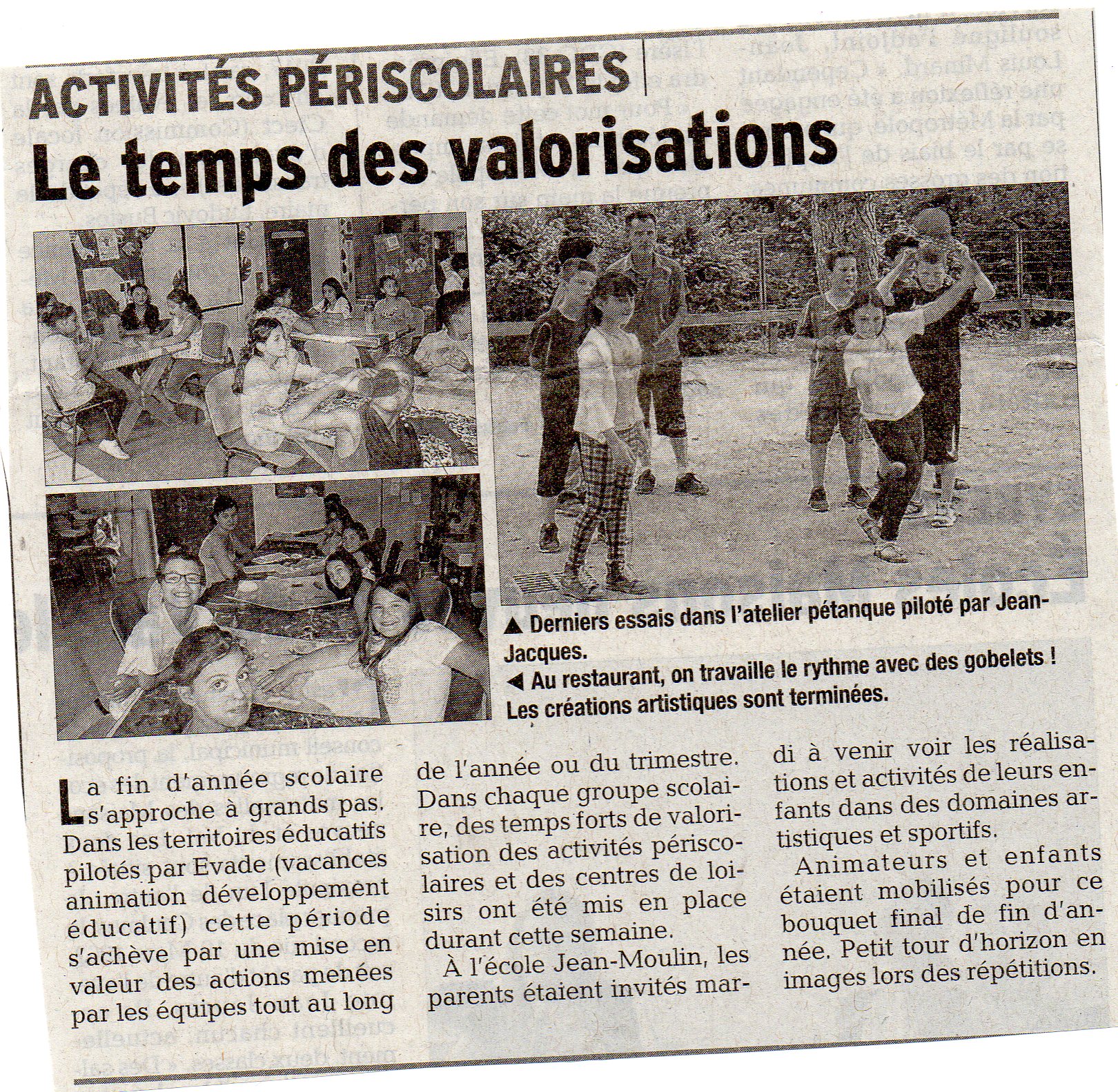 periscolaire  ecole j moulin..