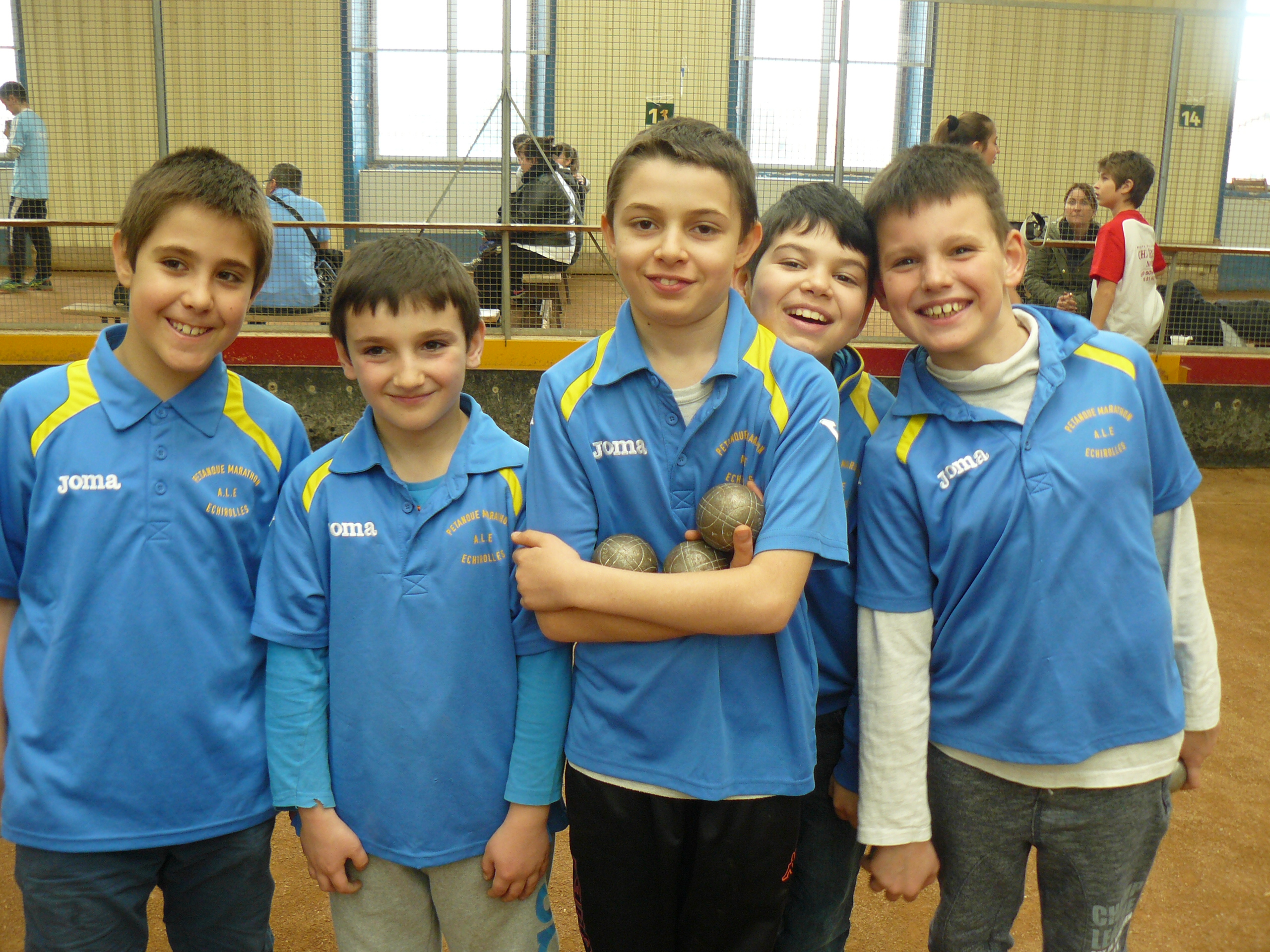 Julien,Tygan,Fabio,Diego,Yanis