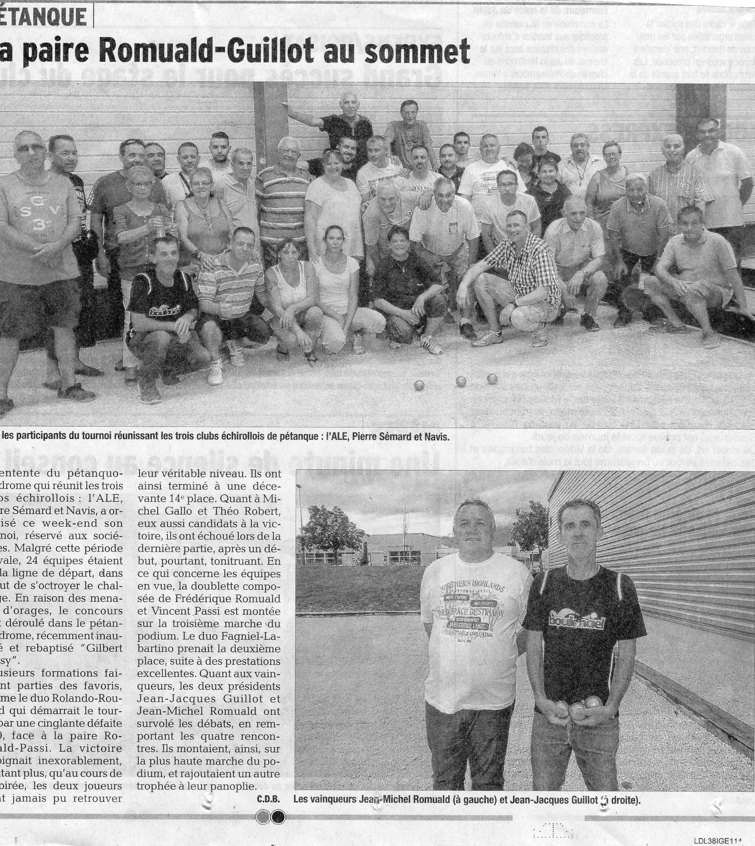 challenge de l entente echirolloise