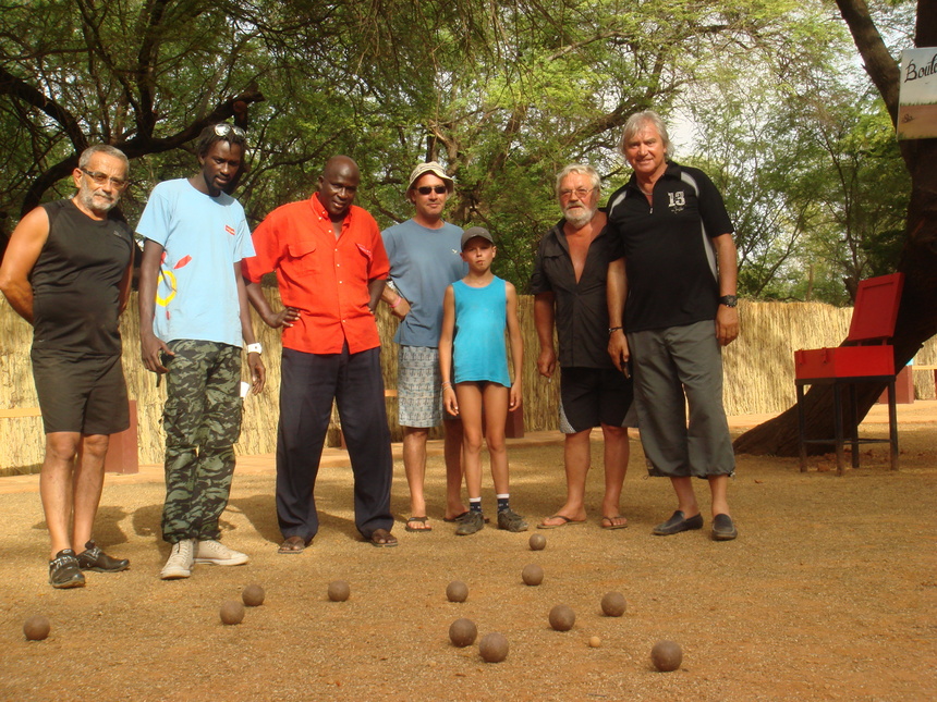 Inauguration du 1er Boulodrome Domaine de Nianing - Senégal Inauguration du 1er Boulodrome Domaine de Nianing - Senégal