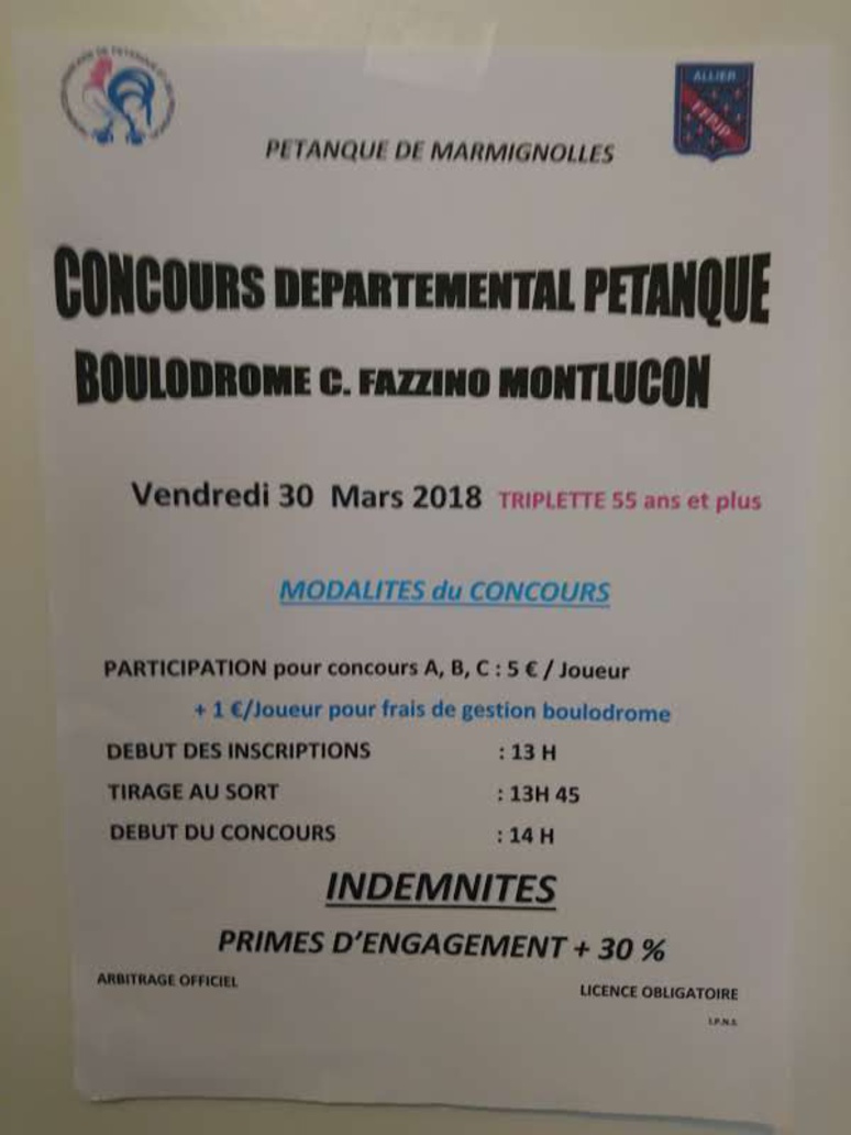 Concours du week-end