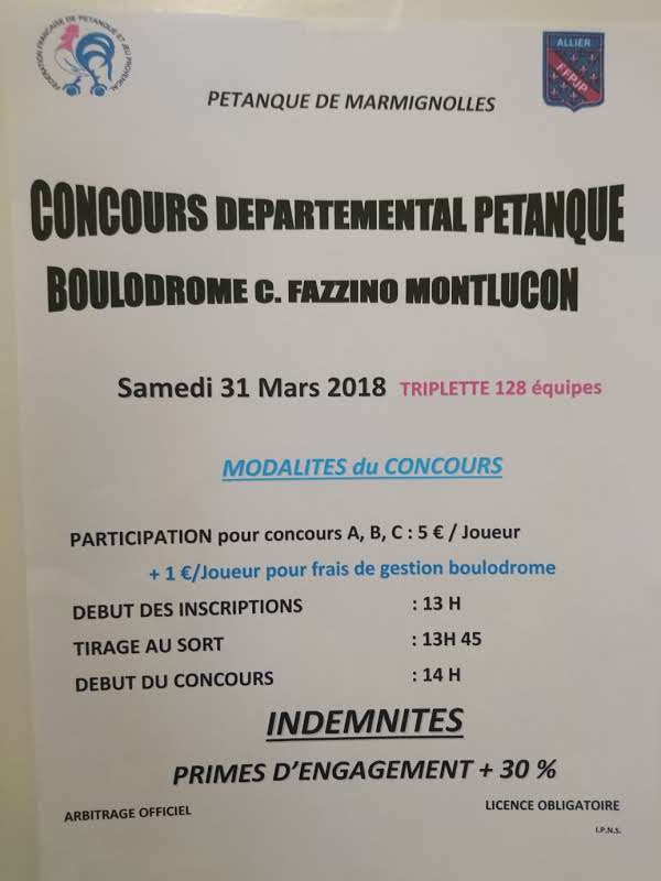 Concours du week-end