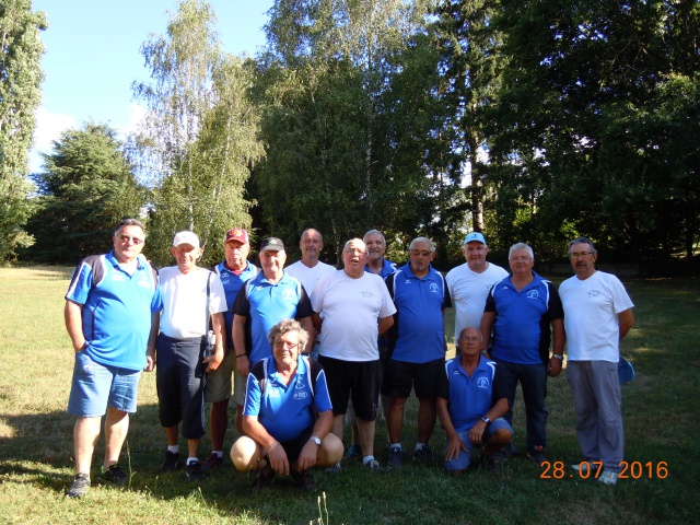 Equipe des vétérans contre les Marais 2016