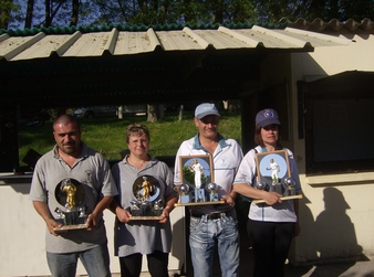 RESULTAT CHAMPIONNAT DU CHER DOUBLETTES MIXTES LA GUERCHE 22-23 MAI