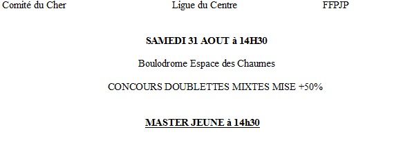 DOUBLETTE MIXITE DOUBLETTE MIXITE