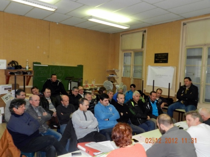 Assemblée Générale du 02/12 Assemblée Générale du 02/12