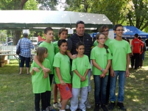 Les jeunes Montéchois ont rencontré Bruno Le Boursicaud Les jeunes Montéchois ont rencontré Bruno Le Boursicaud