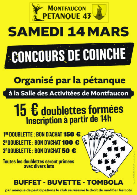Concours de coinche