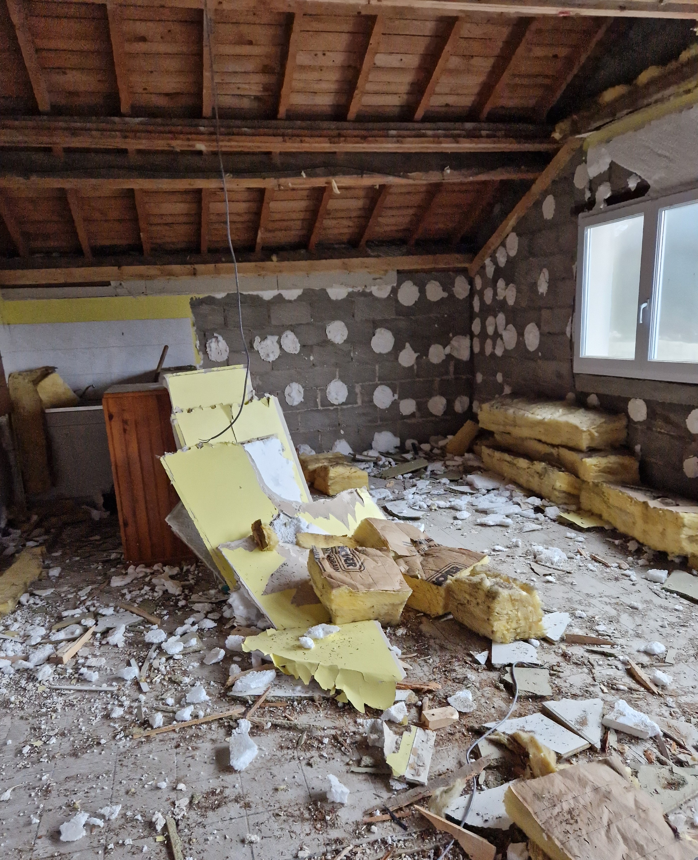 Travaux au siege du club