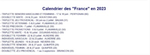 Championnats de France 2023 Championnats de France 2023