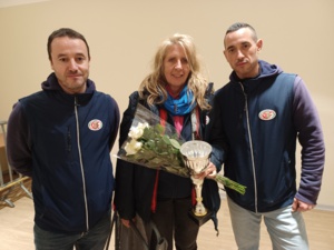 Christelle,Stephen et Dominique Vainqueurs du B