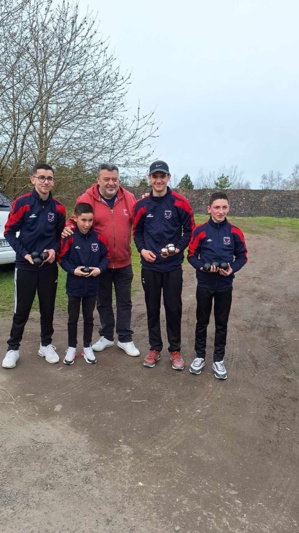 PHILIPPE QUINTAIS ET LES JEUNES DE LA TEAM QUINTAIS