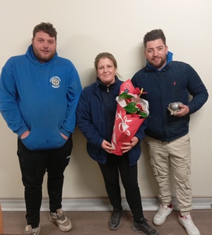 Vaiqueurs du A Teddy Gelu, Estelle Jérome et Jimmy Gelu Vaiqueurs du A Teddy Gelu, Estelle Jérome et Jimmy Gelu