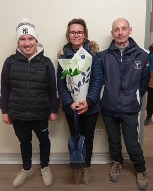 Finallistes du B: Maxime Roblin, Estelle Lavisse et Cédric Gitton Finallistes du B: Maxime Roblin, Estelle Lavisse et Cédric Gitton