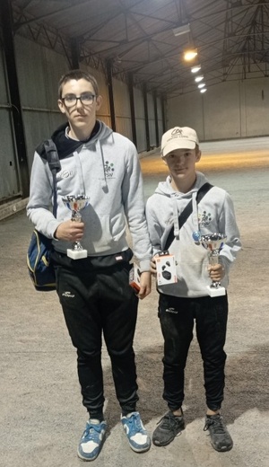 Finalistes Cadets: Marius et Guewen de l'EPSN Fours 58.