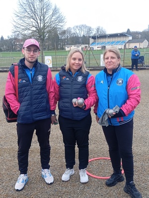 Guillaume , Agathe et Estelle