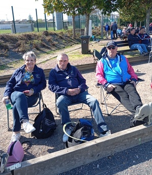 Evelyne, Camille et Christian Evelyne, Camille et Christian