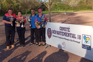 VÉRO ET CHRISTOPHE, CHAMPIONS DU CHER DOUBLETTE MIXTE 2025