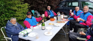 Repas de la D5 à St Amand. Joyeux anniversaire Calou !