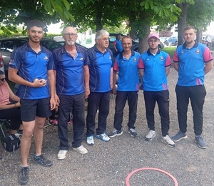 Christophe, Quentin et Guillaume vainqueurs de St Doulchard à la bonne Christophe, Quentin et Guillaume vainqueurs de St Doulchard à la bonne