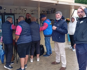 VERO, CHRISTOPHE ET JORIS, CHAMPIONS DU CHER "TRIPLETTE MIXTE"