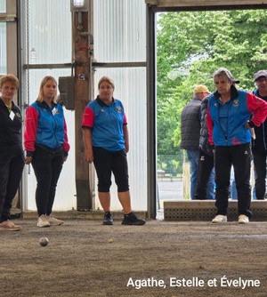Agathe, Estelle et Evelyne Agathe, Estelle et Evelyne