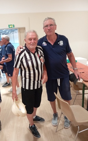 Jacques Giacalone, arbitre des rencontres Jacques Giacalone, arbitre des rencontres