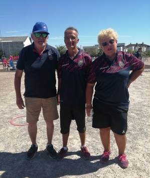 Véro, Christophe et Jacques Giacalone délégué du Comité Véro, Christophe et Jacques Giacalone délégué du Comité