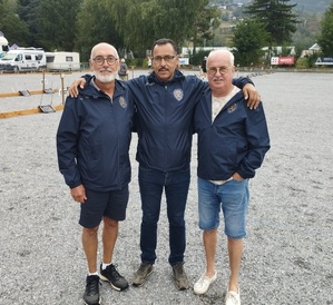 CHAMPIONNAT DE FRANCE "TRIPLETTE VETERAN"