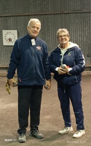 Evelyne et François en demi du C