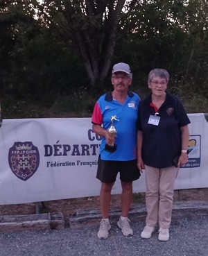 Didier demi-finaliste et Anne Marie déléguée