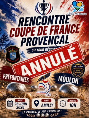 COUPE DE FRANCE JEU PROVENÇAL