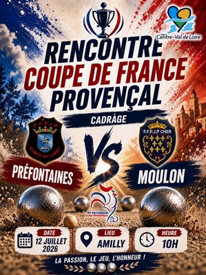 COUPE DE FRANCE JEU PROVENÇAL COUPE DE FRANCE JEU PROVENÇAL