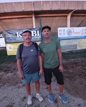Partage du B et victoire a la pièce pour Didier et David