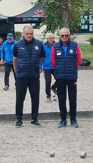 Jean Michel et JP perdent en 8ème du B Jean Michel et JP perdent en 8ème du B