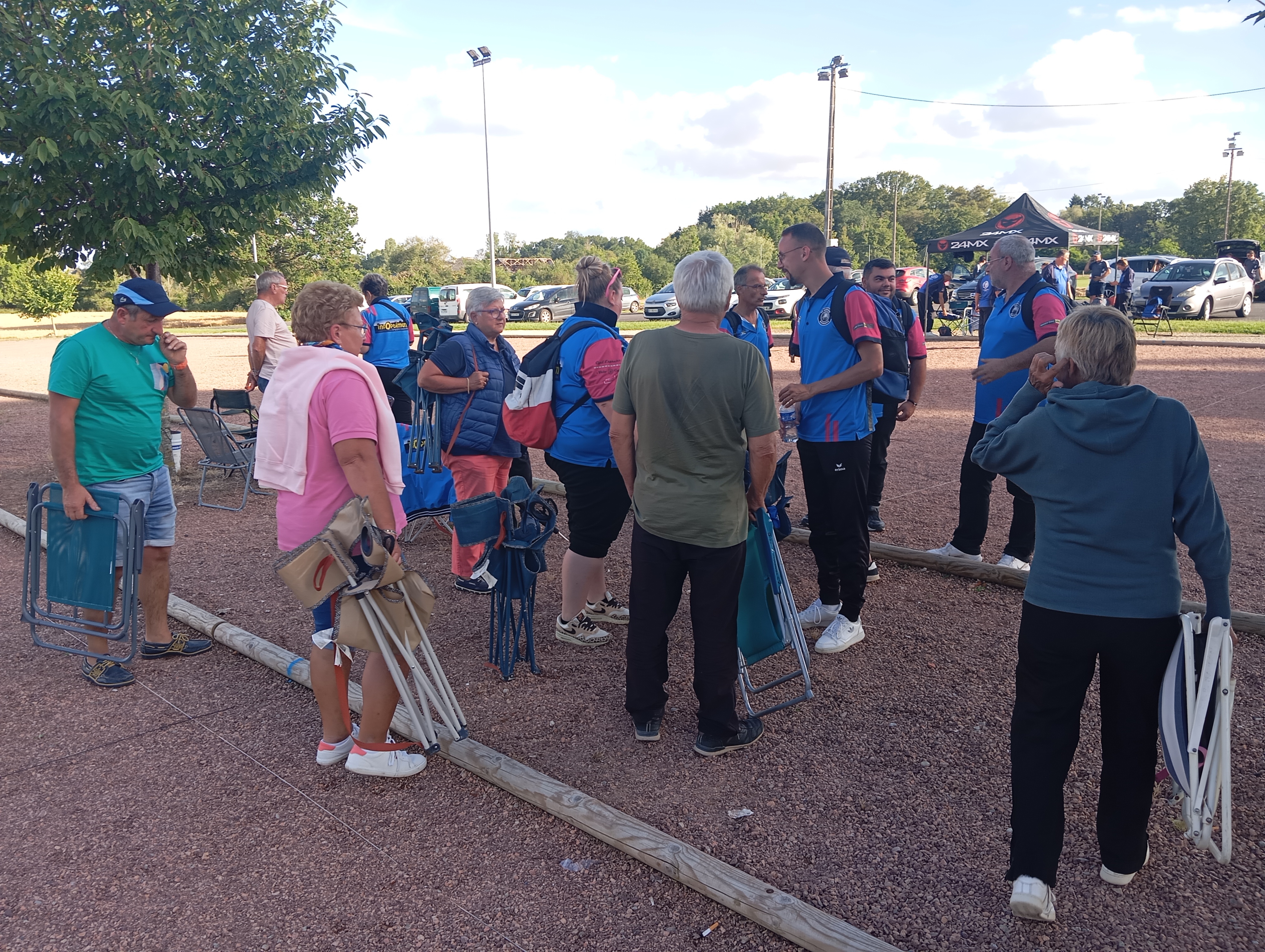 Fin de rencontre contre St Doulchard