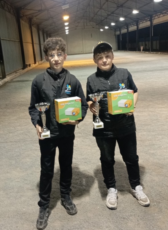 Vainqueurs Cadets: Maxence et Louka du CRE