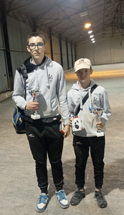 Finalistes Cadets: Marius et Guewen de l'EPSN Fours 58.
