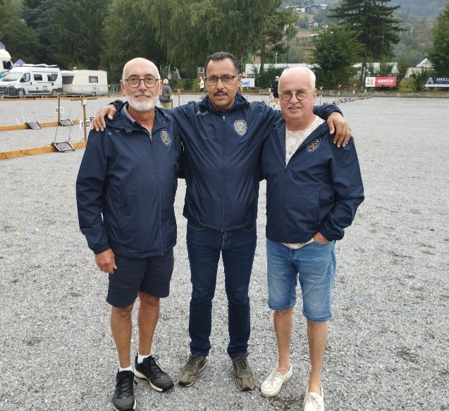 CHAMPIONNAT DE FRANCE "TRIPLETTE VETERAN"