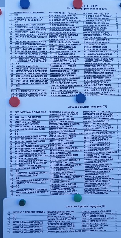 79 DOUBLETTES VÉTÉRANS A ST AMAND