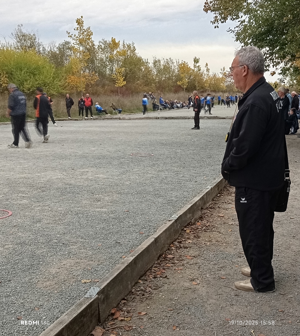 Gilles Verhauven, arbitre des rencontres de CRC