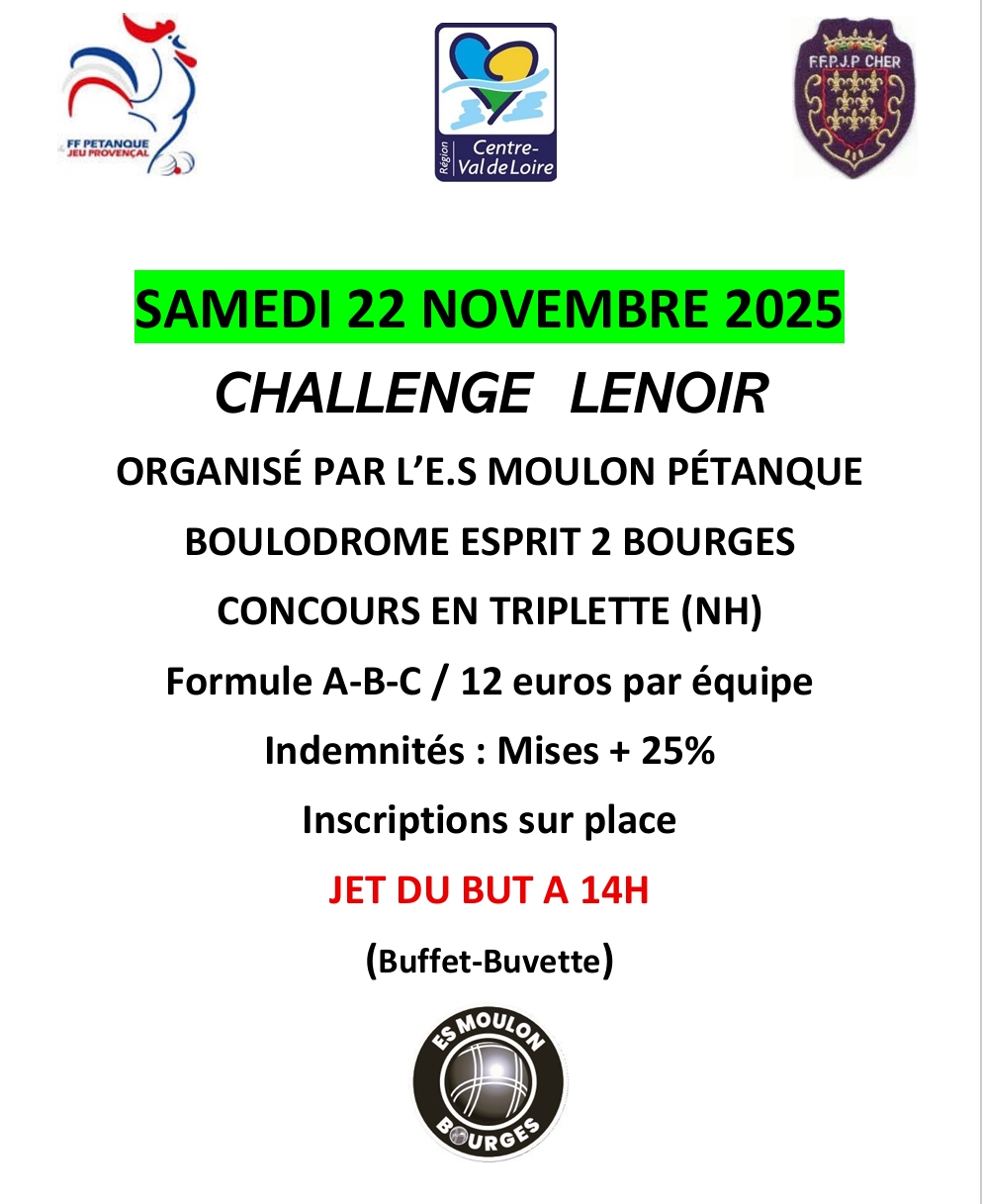 CHALLENGE LENOIR 2025