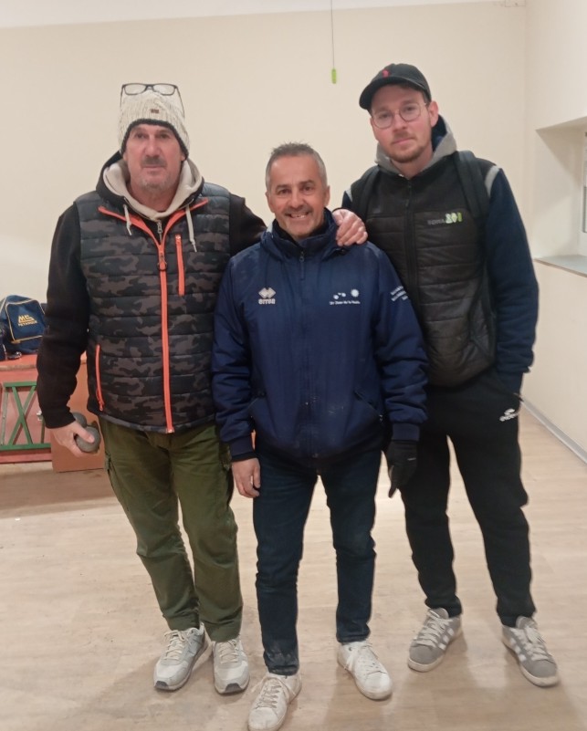 Bertrand, Hervé et Théo